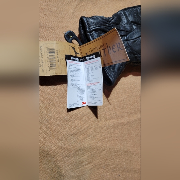 Vintage 3m Thinsulate Jacob Ash leather gloves - Picture 8 of 11